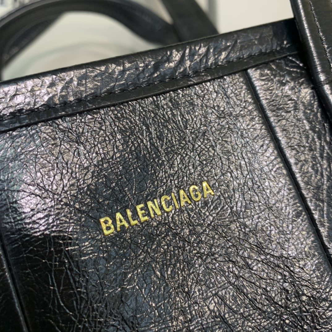 Balenciaga Tote Handbag Shopping Bag Black